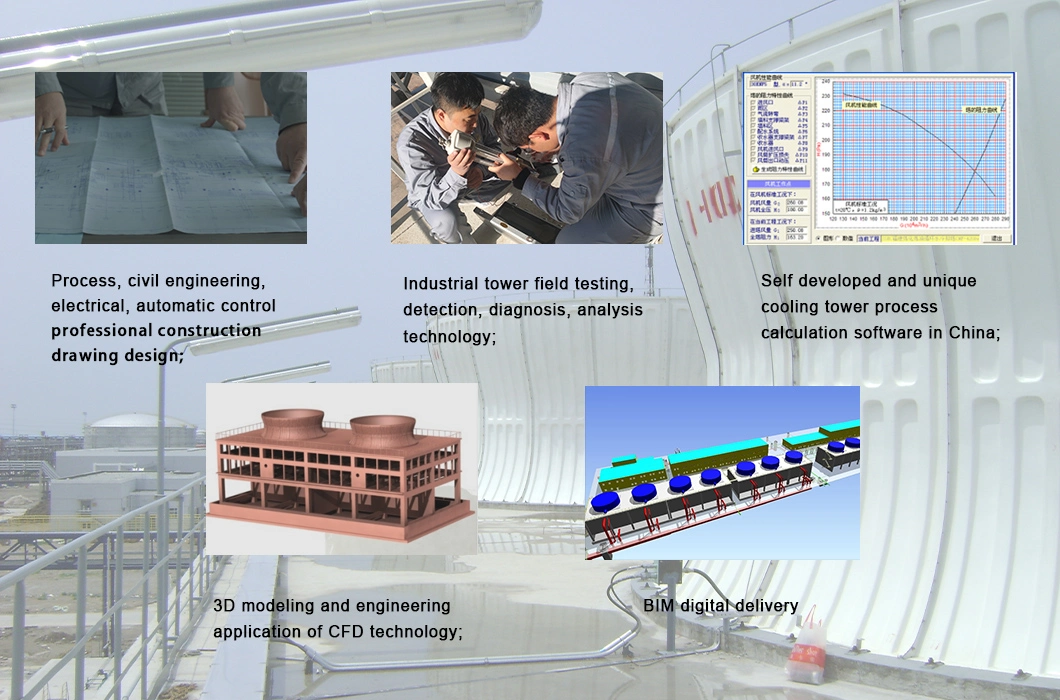 Design and Transformation of Ultra Low Noise Cooling Tower