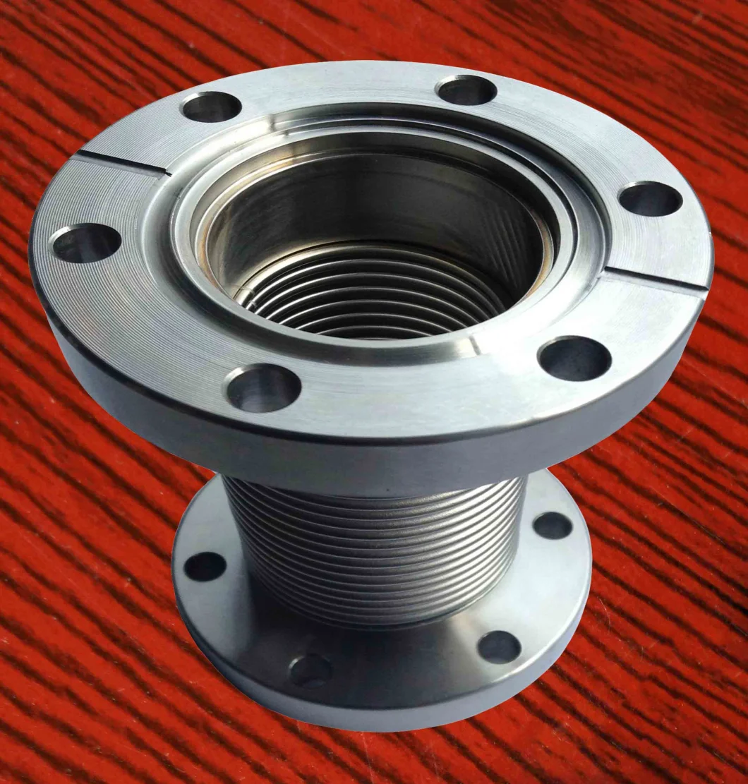 Sgj Vacuum Hardware Components NPT Ti-Titanium/SUS 304/ SUS316 Con Flat Flange/ Titanium Metal / Vacuum Tight Seal