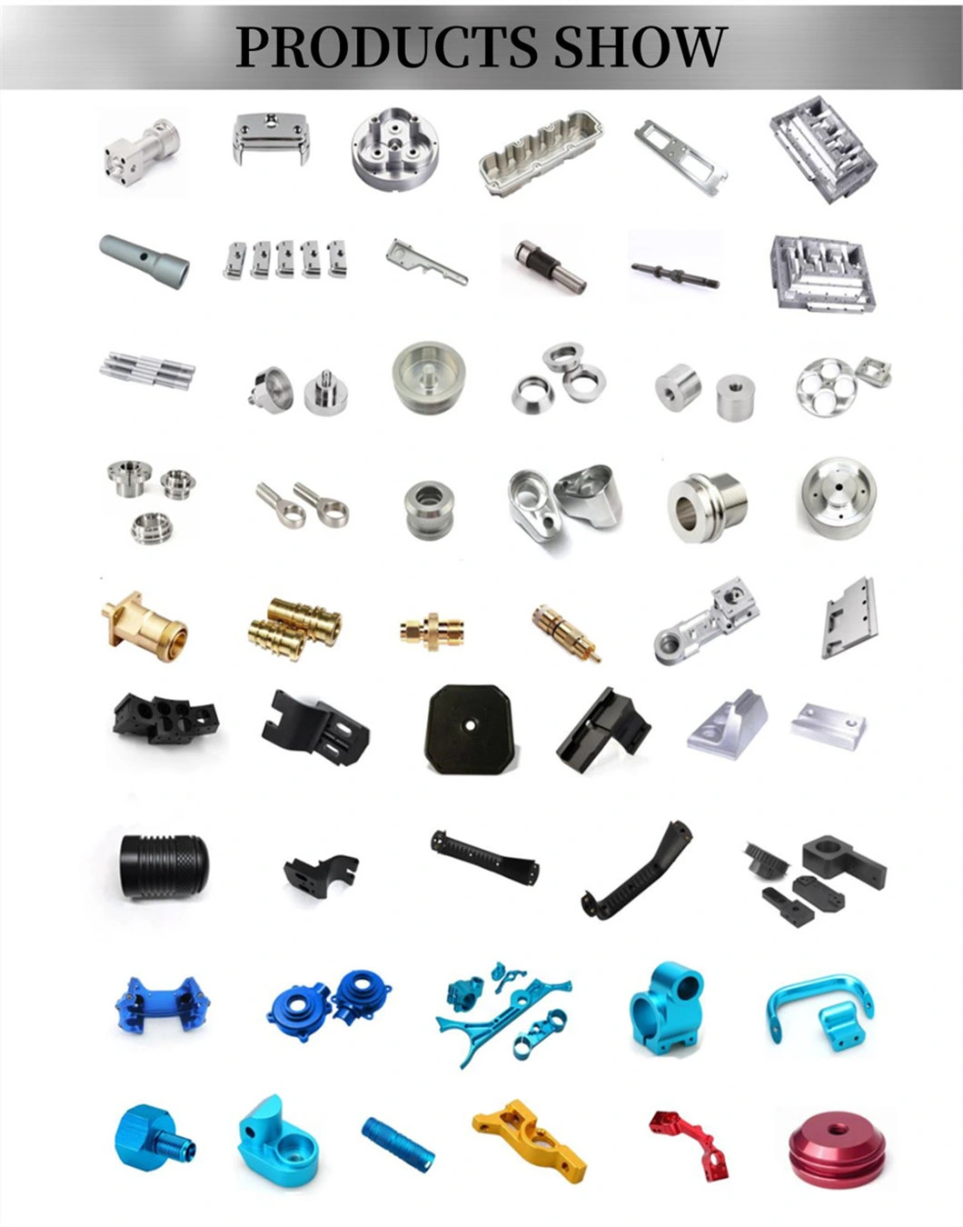 Customized Processing Stainless Steel Plastic Titanium Acrylic Aluminum Brass CNC Machinery Parts